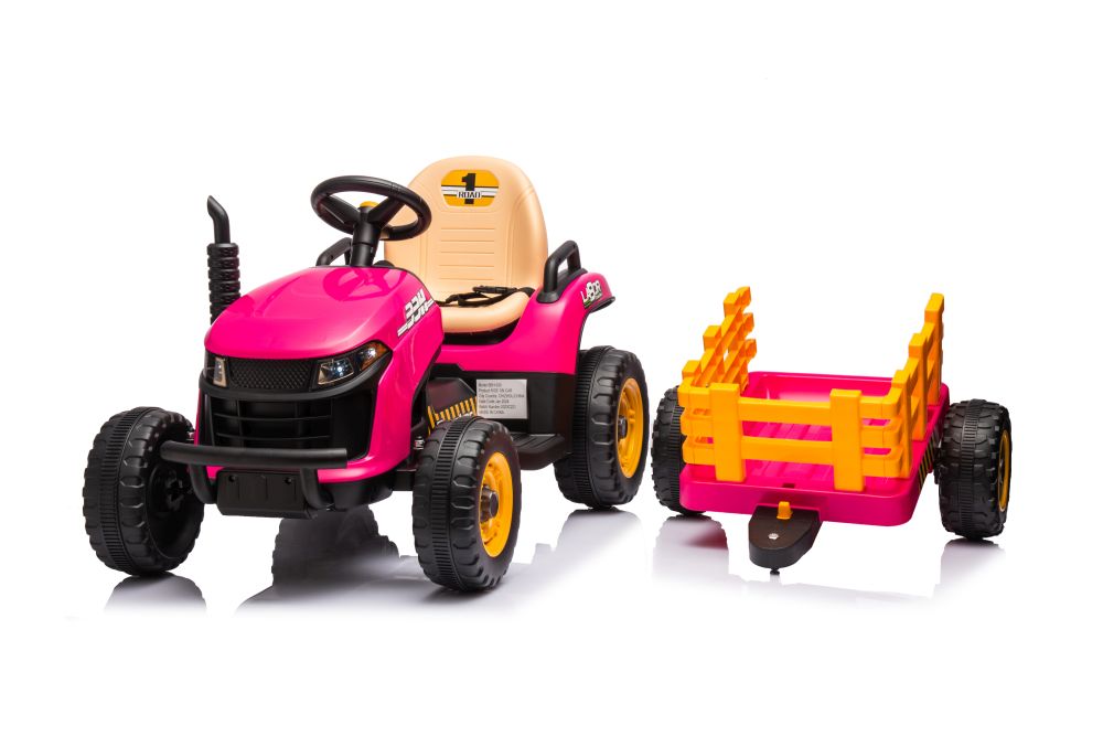 Elektriskais traktors bērniem BBH-030 Pink