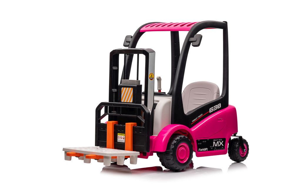 Elektriskais traktors bērniem Forklift XMX638 Pink