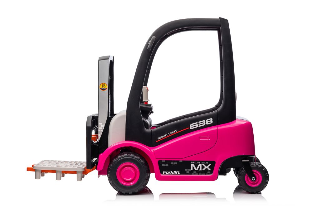 Elektriskais traktors bērniem Forklift XMX638 Pink