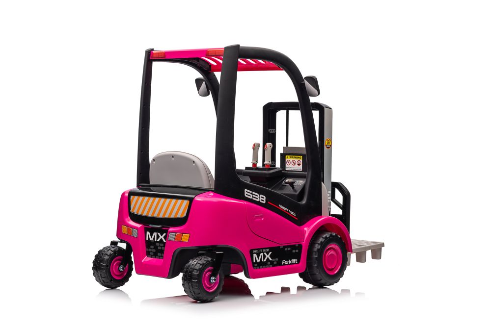 Elektriskais traktors bērniem Forklift XMX638 Pink