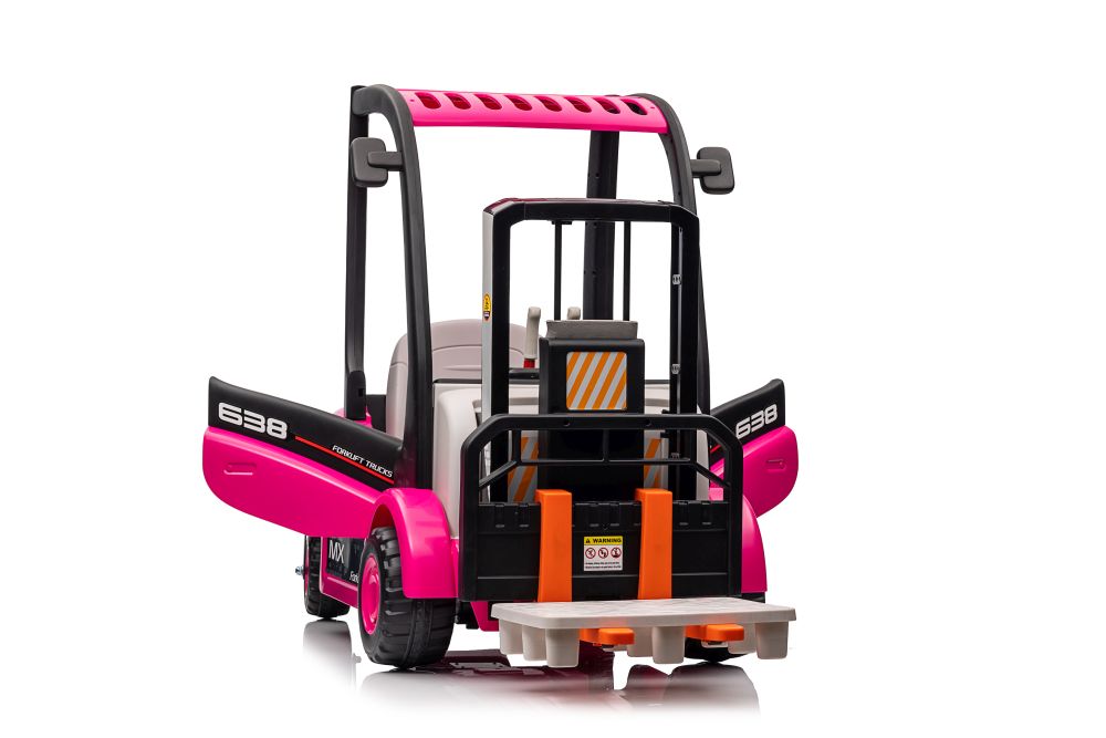 Elektriskais traktors bērniem Forklift XMX638 Pink