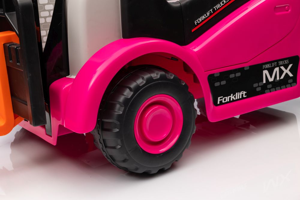 Elektriskais traktors bērniem Forklift XMX638 Pink