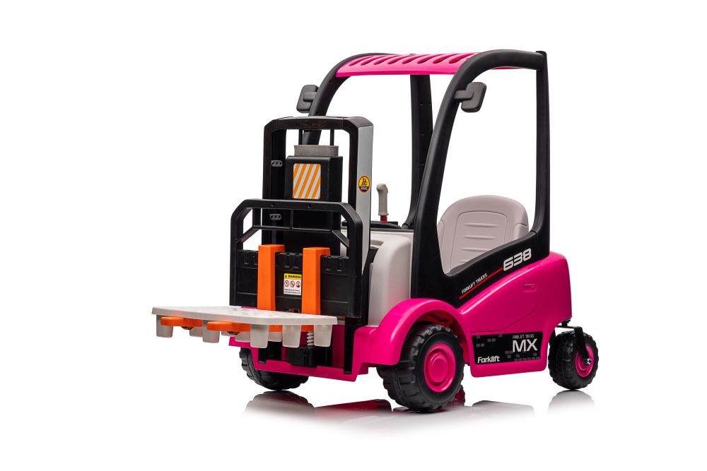 Elektriskais traktors bērniem Forklift XMX638 Pink