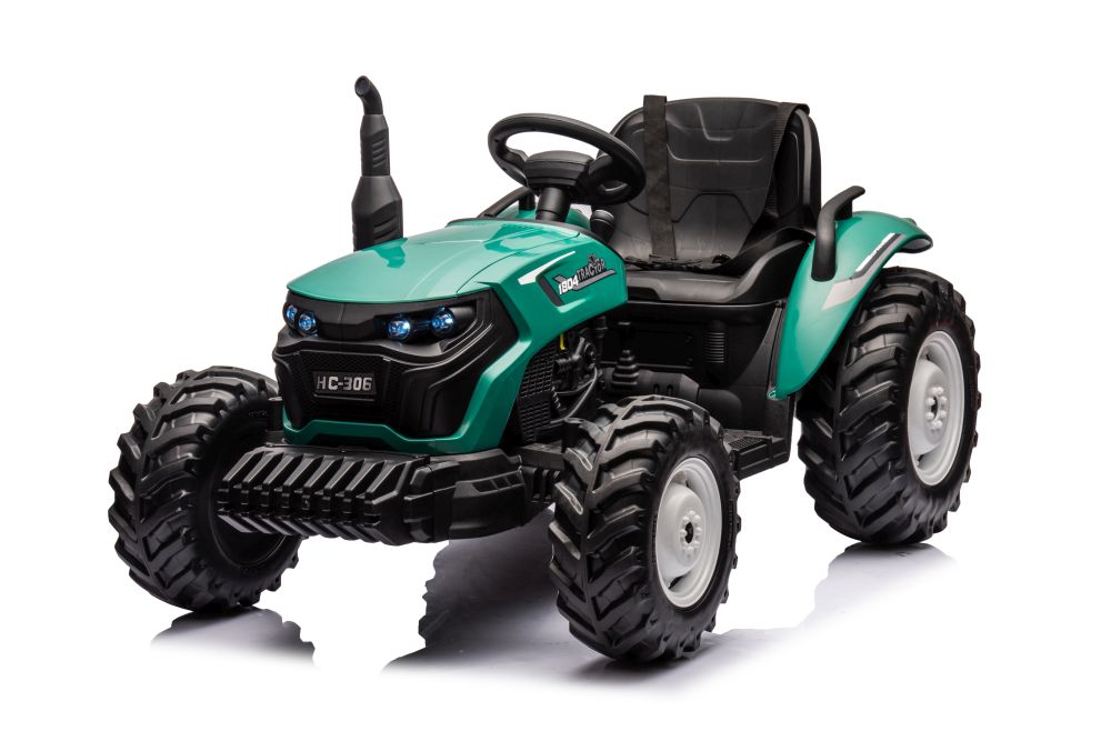 Elektriskais traktors bērniem HC-306 24V Dark Green