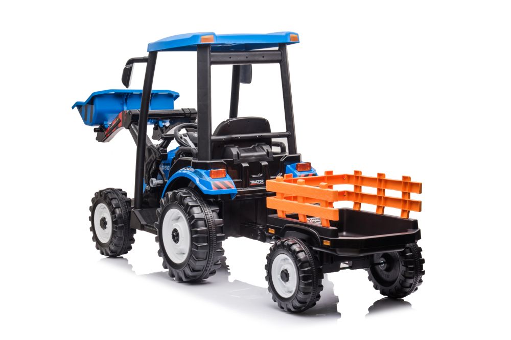 Elektriskais traktors bērniem Hercules Blue