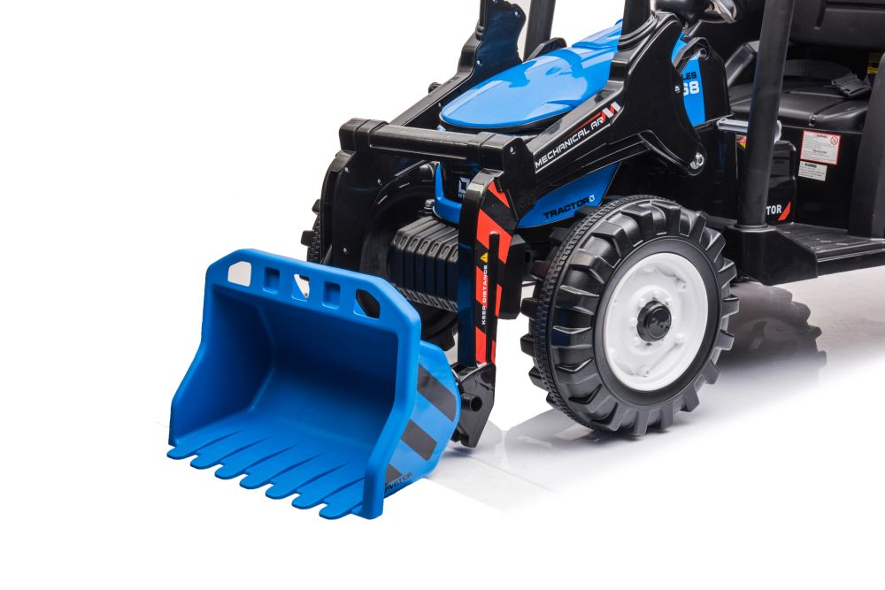 Elektriskais traktors bērniem Hercules Blue