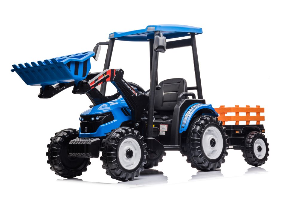 Elektriskais traktors bērniem Hercules Blue