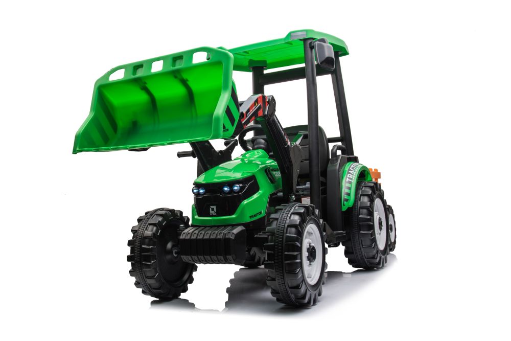 Elektriskais traktors bērniem Hercules Green 24V