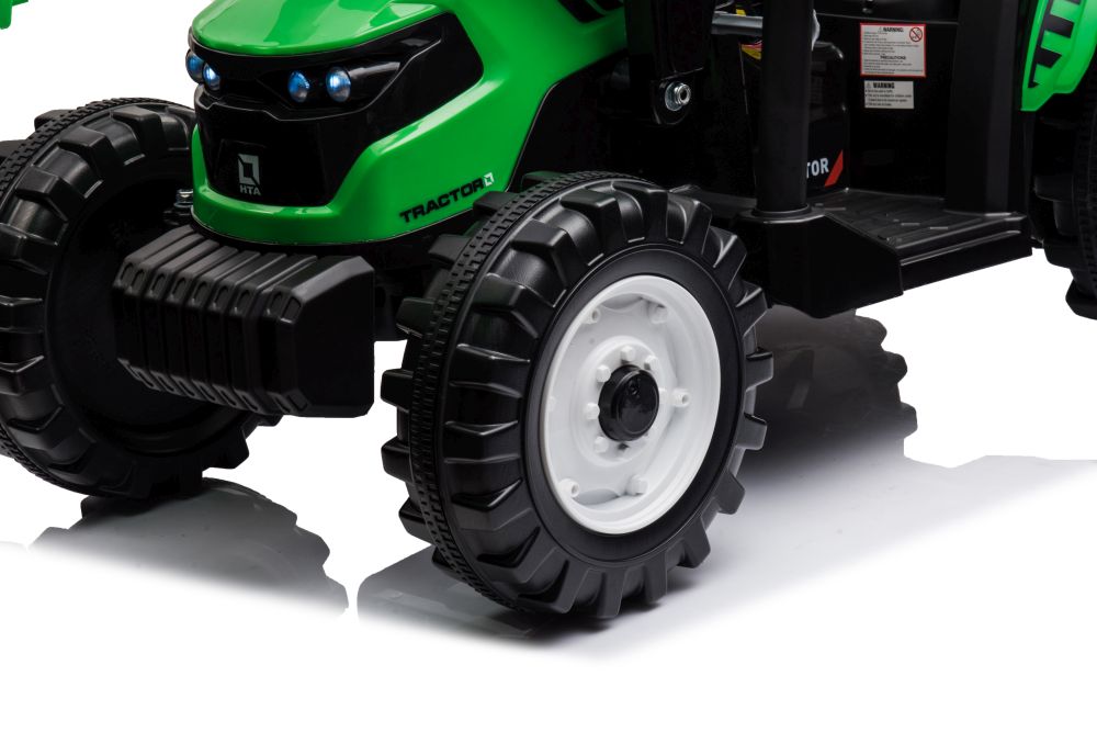 Elektriskais traktors bērniem Hercules Green 24V