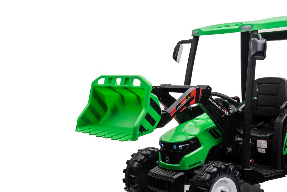 Elektriskais traktors bērniem Hercules Green 24V