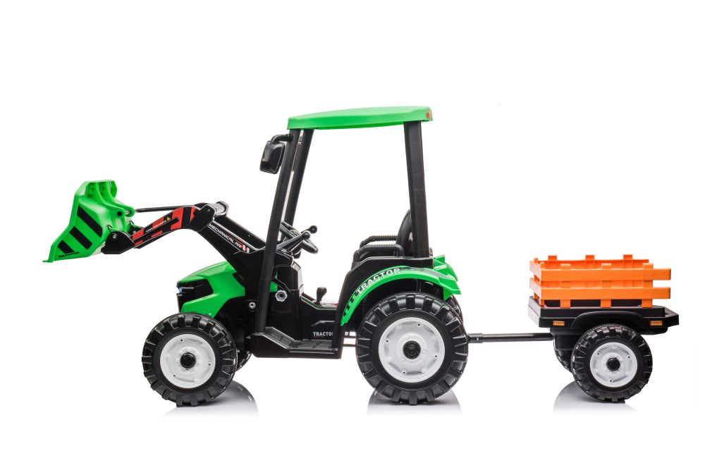 Elektriskais traktors bērniem Hercules Green 24V