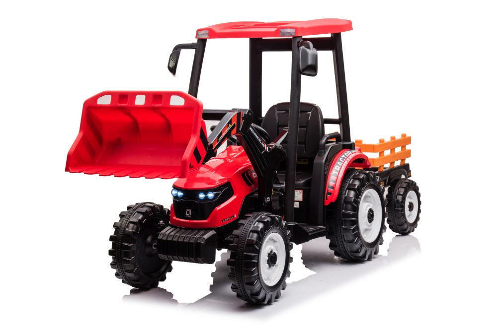 Elektriskais traktors bērniem Hercules Red