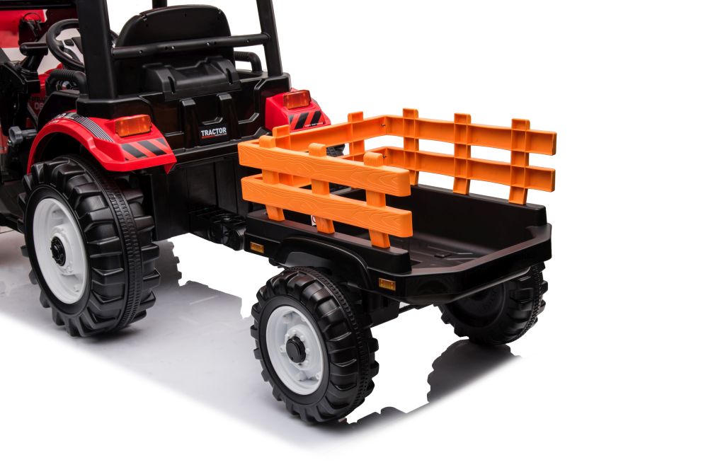 Elektriskais traktors bērniem Hercules Red