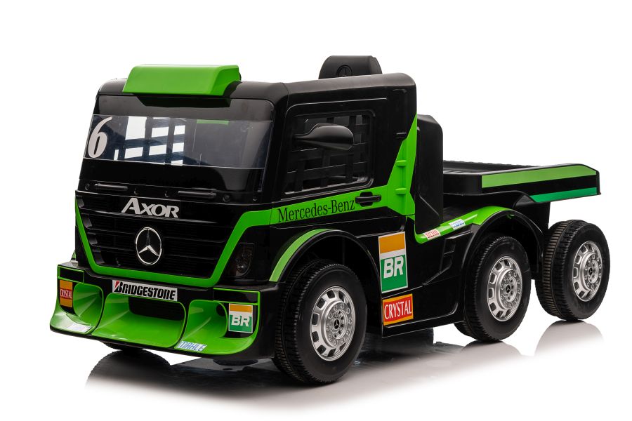 Elektriskais traktors bērniem Mercedes LCD XMX622B Green