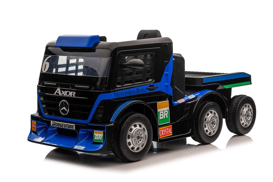 Elektriskais traktors bērniem Mercedes LCD XMX622B Navy Blue