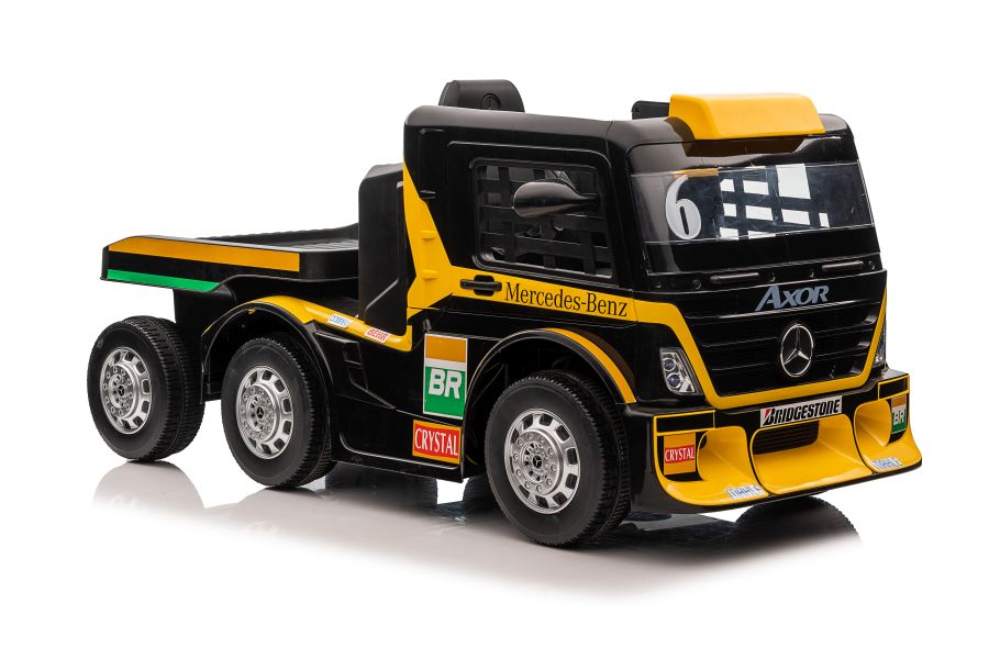 Elektriskais traktors bērniem Mercedes LCD XMX622B Yellow