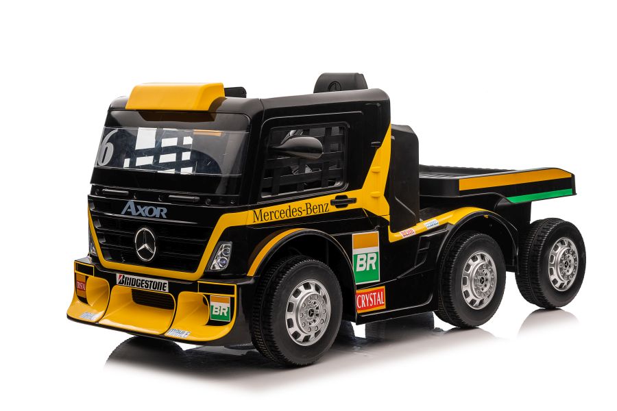 Elektriskais traktors bērniem Mercedes LCD XMX622B Yellow