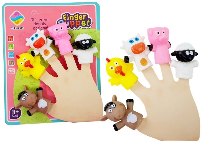 Finger Pads Farm Animals 5 pcs