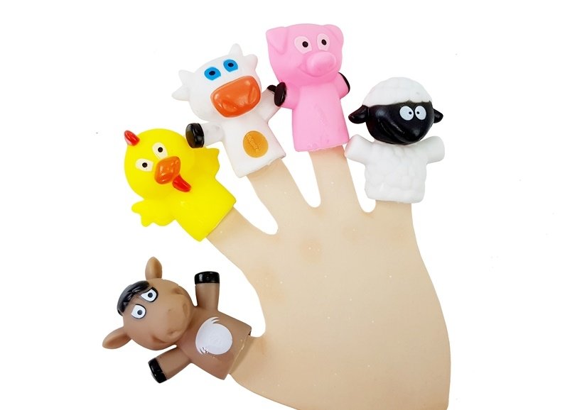 Finger Pads Farm Animals 5 pcs