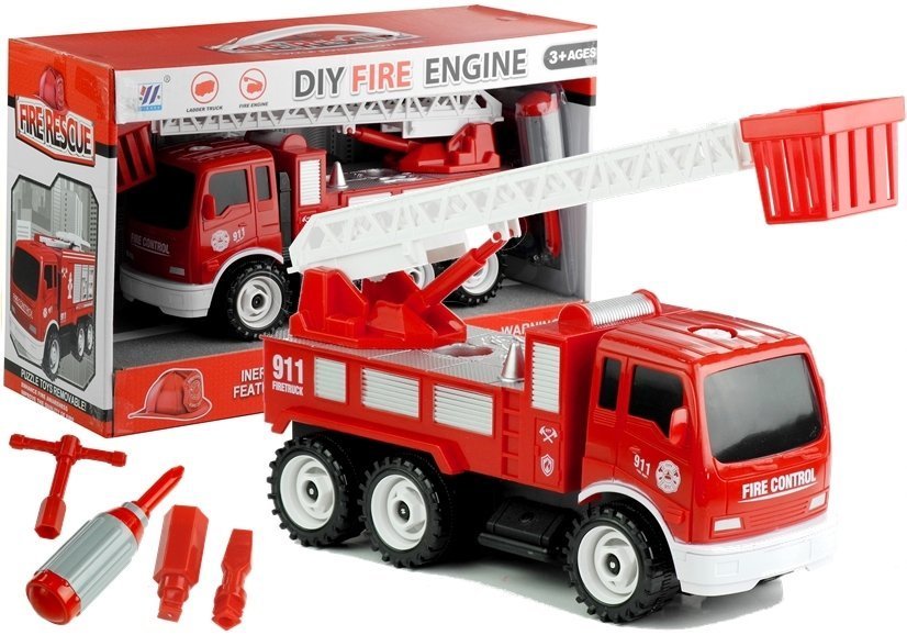 Fire Engine For Unscrewing Slide + Tools