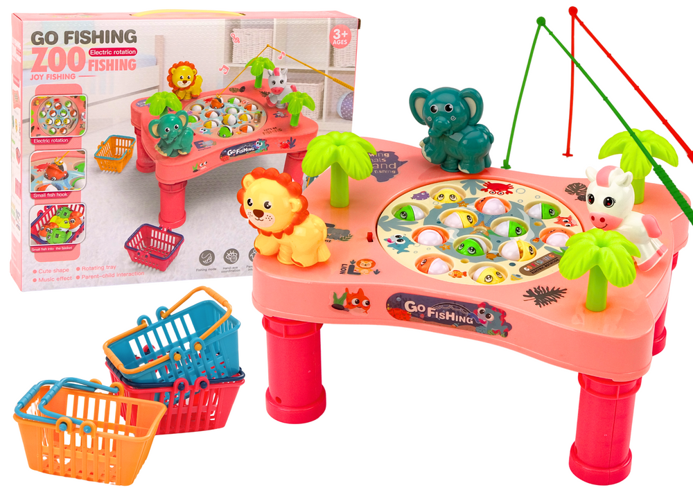 Fishing Arcade Game Pink Table