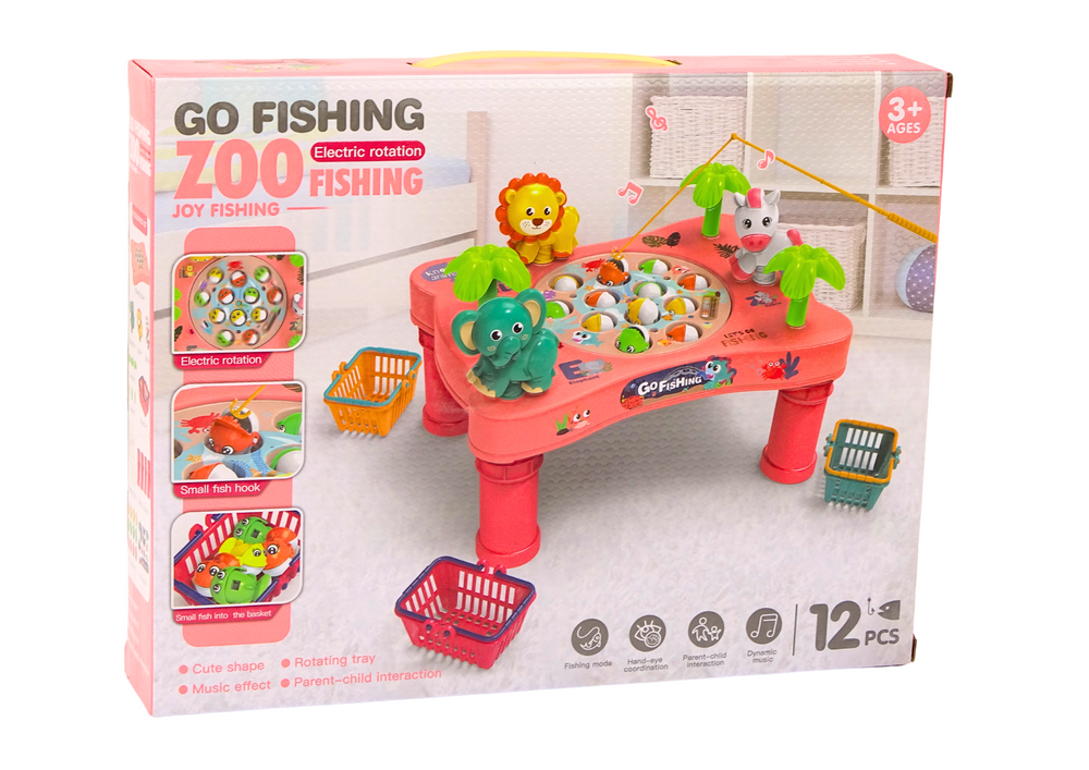 Fishing Arcade Game Pink Table