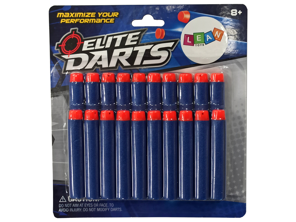 Foam Bullets 20 Pieces Rubber Cartridges