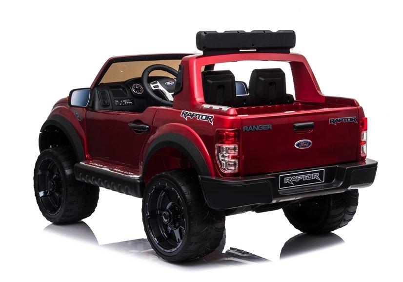 Divvietīgs bērnu elektromobilis Ford Raptor DK-F150R Red Painted