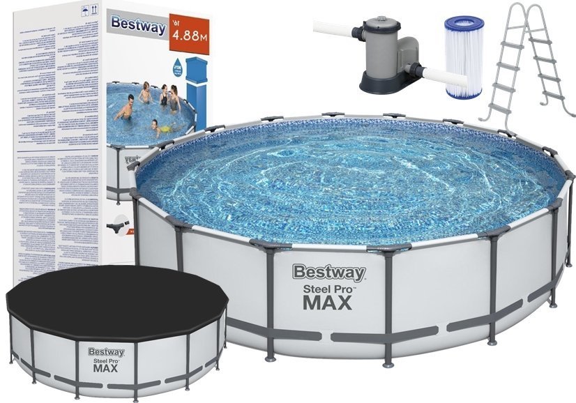 Garden Pool Frame 488 x 122cm Bestway 5612Z