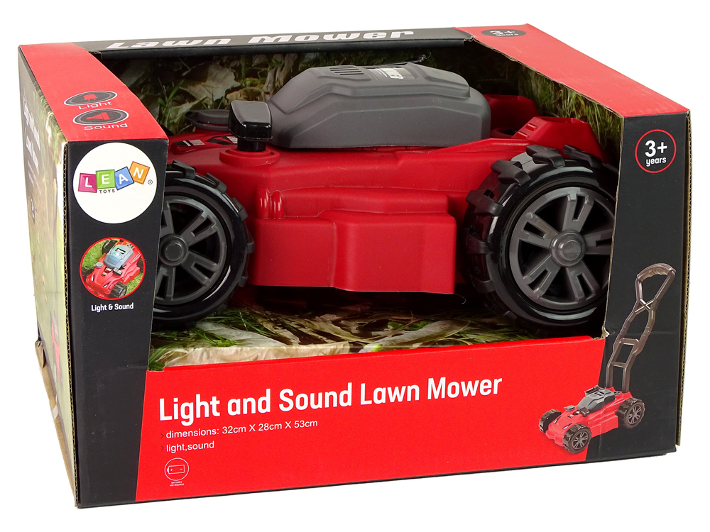 Gardener's Kit Red Lawn Mower Garden Sound