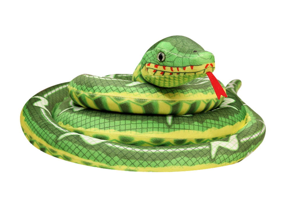 Green Snake Plush Mascot 400 cm