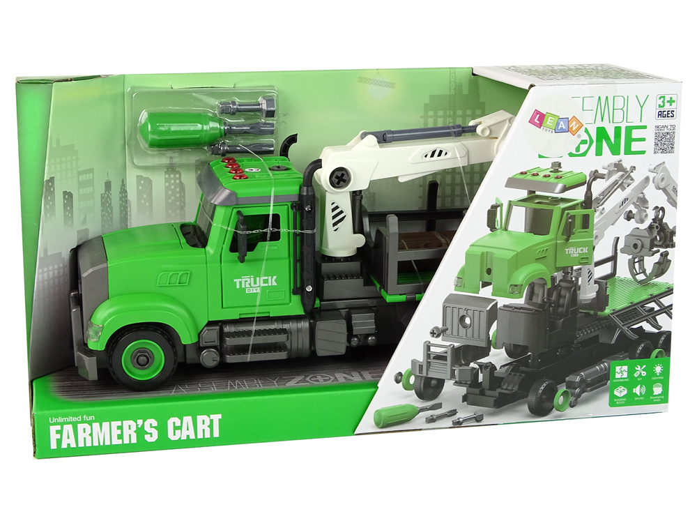 Green Timber Truck