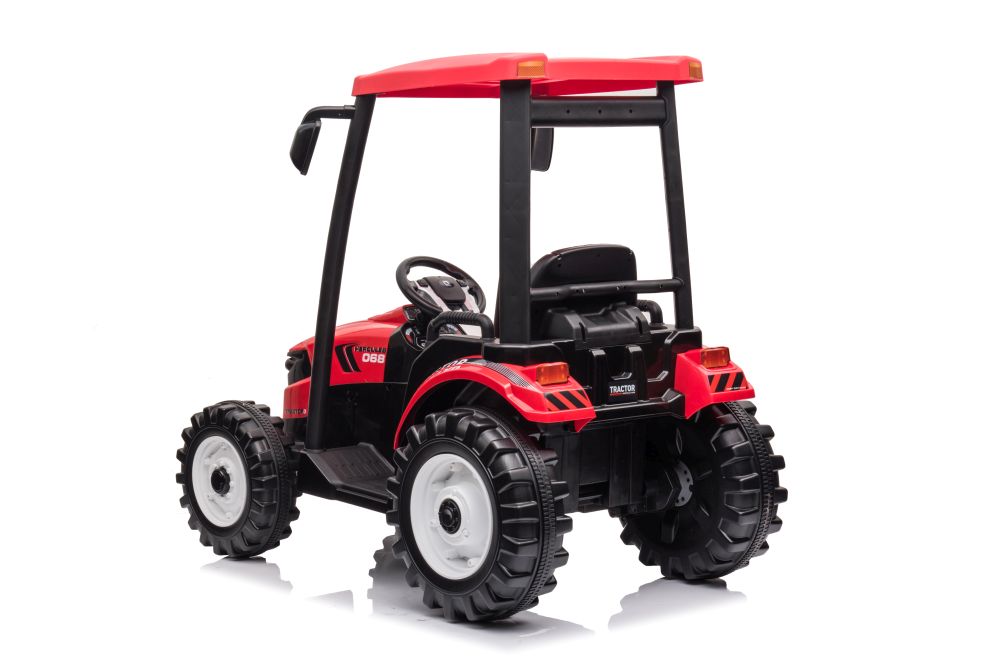 Hercules Red Battery Tractor