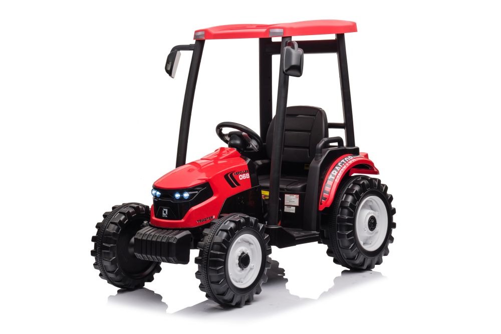 Hercules Red Battery Tractor