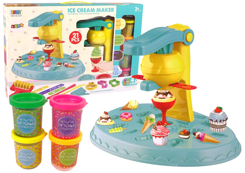 Ice Cream Parlour 21 Pieces Ice Cream & Dessert Making Set