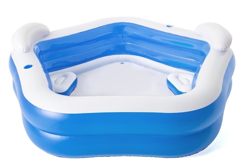 Inflatable Pentagon Pool 213 x 206 x 69 cm Bestway 54153