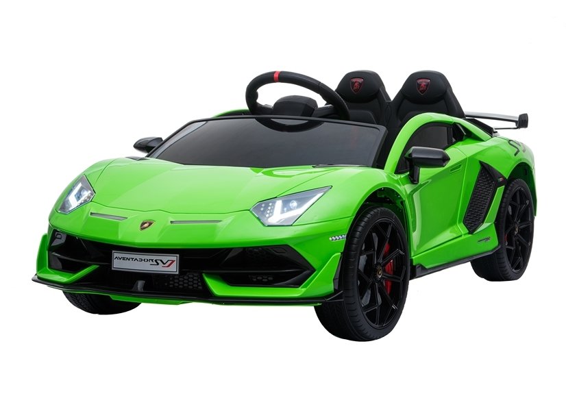 Lamborghini Aventador Electric Ride On Car - Green