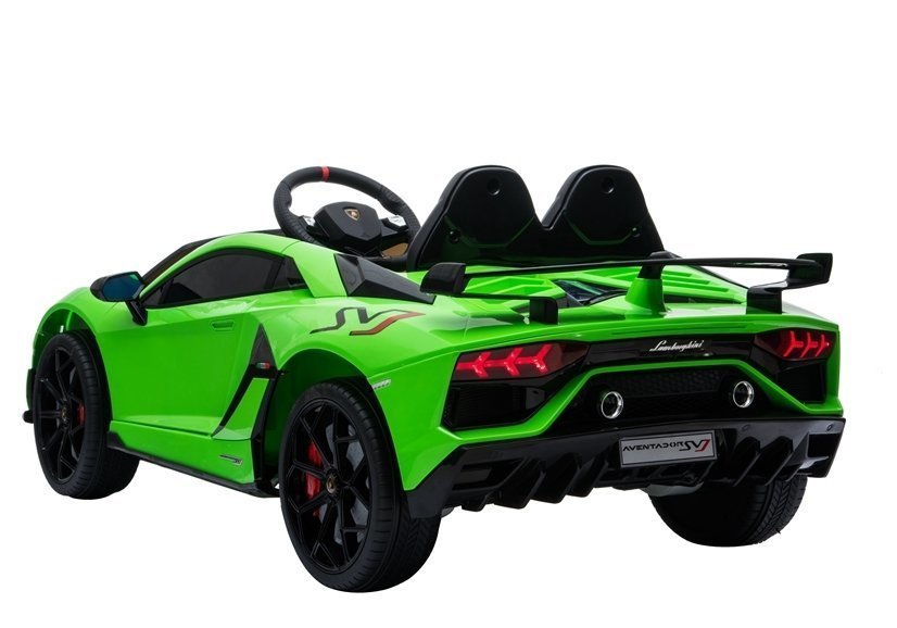 Lamborghini Aventador Electric Ride On Car - Green