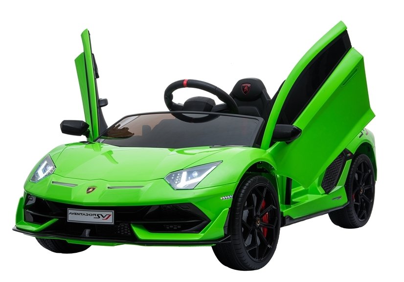 Lamborghini Aventador Electric Ride On Car - Green