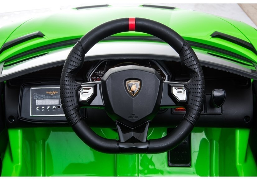 Lamborghini Aventador Electric Ride On Car - Green