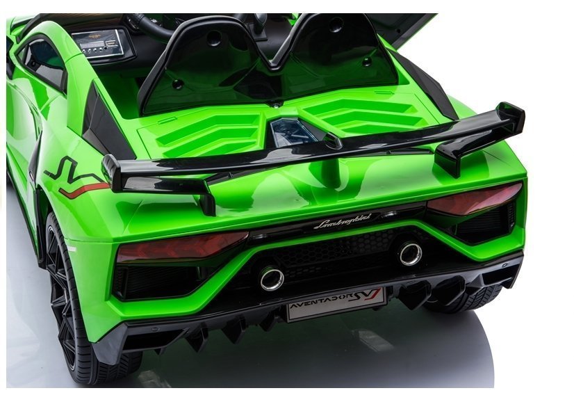 Lamborghini Aventador Electric Ride On Car - Green