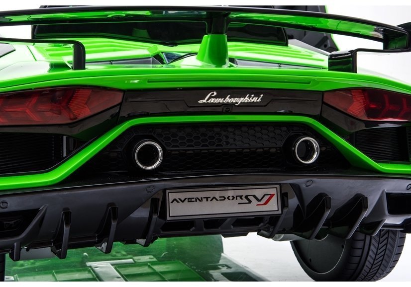 Lamborghini Aventador Electric Ride On Car - Green