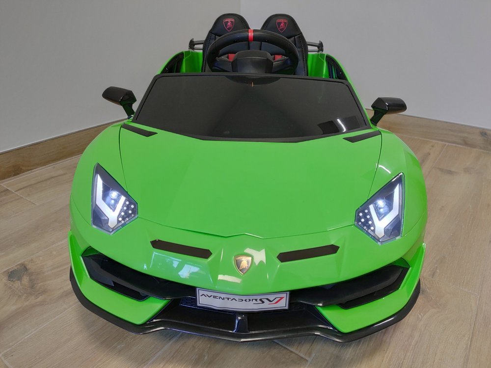 Lamborghini Aventador Electric Ride On Car - Green