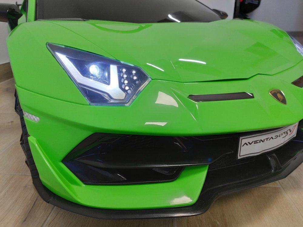 Lamborghini Aventador Electric Ride On Car - Green