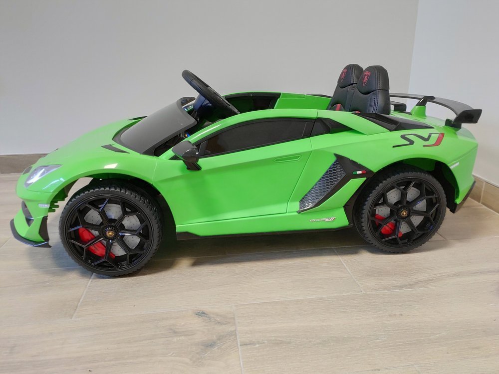 Lamborghini Aventador Electric Ride On Car - Green