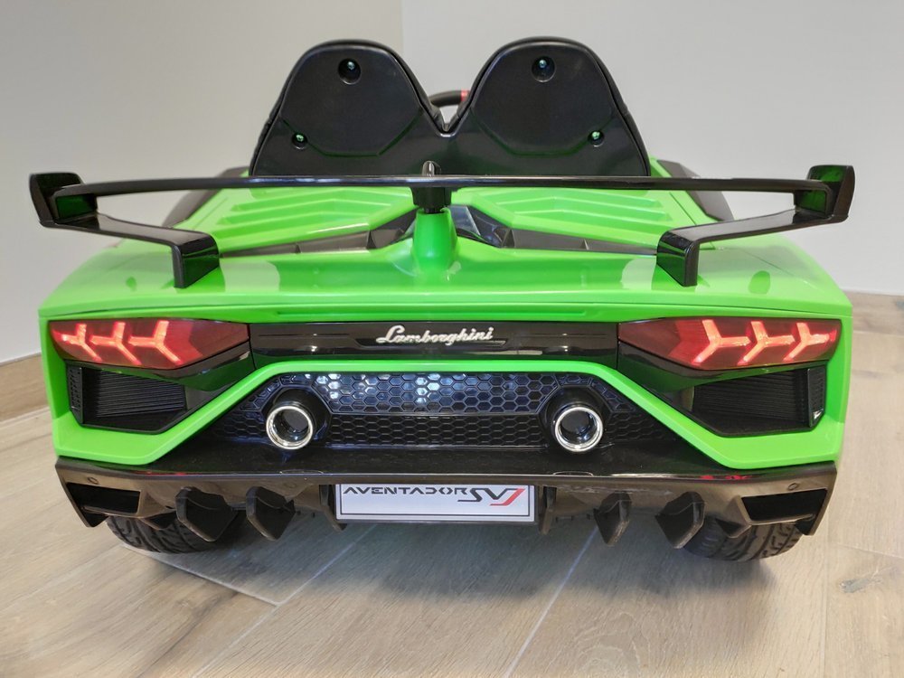 Lamborghini Aventador Electric Ride On Car - Green