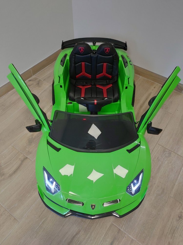 Lamborghini Aventador Electric Ride On Car - Green