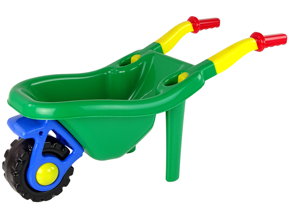 Large Coloured Garden Wheelbarrow Green