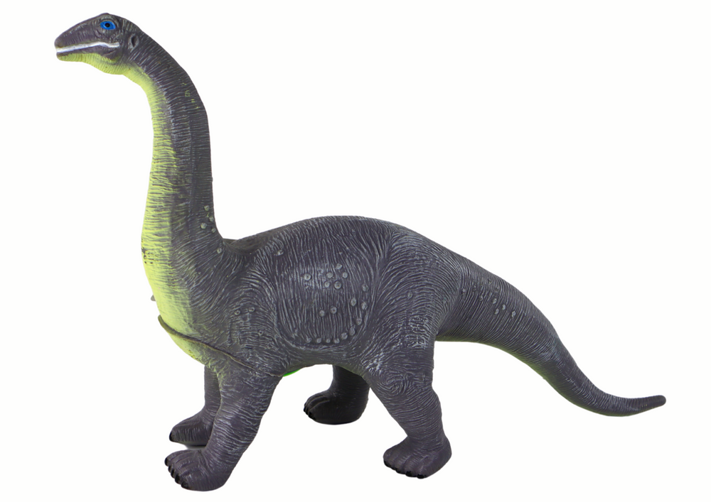 Large Figurine Dinosaur Brachiosaurus Sound Gray