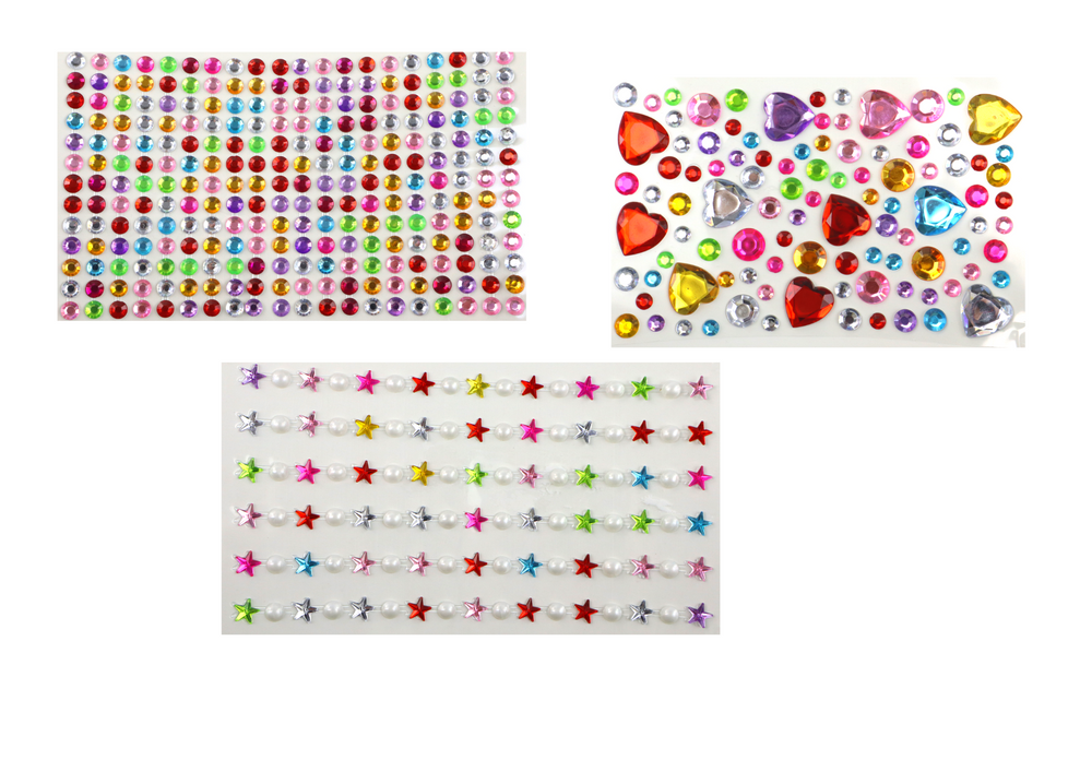 Little Artist's Creative Set Stickers Pompoms Feathers Glitter